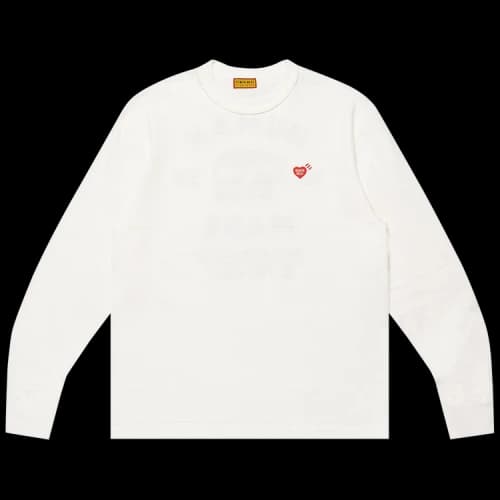 Human Made Graphic Long-Sleeve T-Shirt #2 'White'