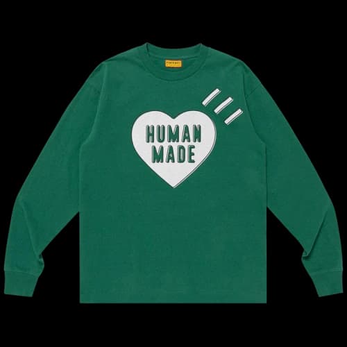 Human Made Graphic Long-Sleeve T-Shirt 'Green'