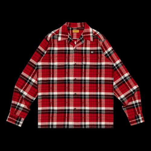 Human Made Flannel Check Shirt 'Red'