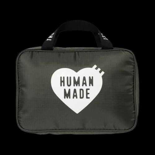 Human Made Organizer Pouch 'Olive Drab'