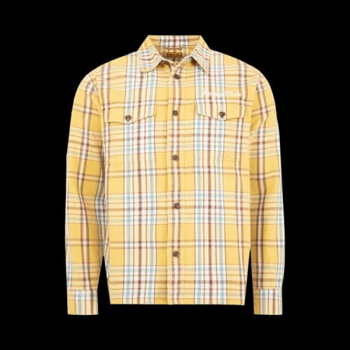 Human Made Check Shirt 'Yellow'