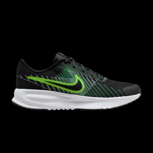 Nike Run Defy Black Green Shock White Green Strike