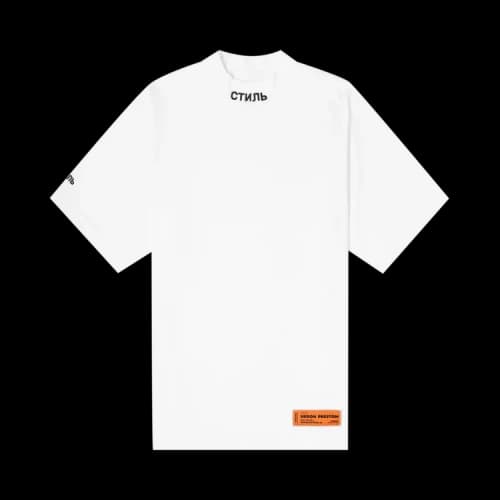 Heron Preston CTNMB Logo Oversize T-Shirt 'White'