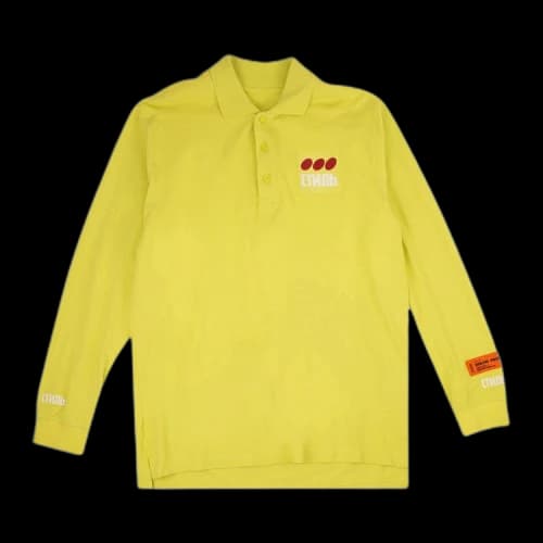 Heron Preston CTNMB Polo 'Yellow'