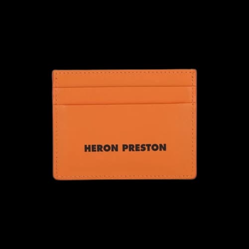Heron Preston Tape Card Holder Wallet 'Orange'