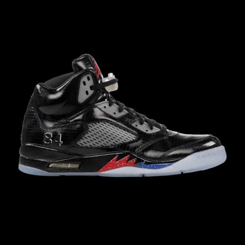 Supreme x Air Jordan 5 Retro 'Transformers - Black Ops' Sample