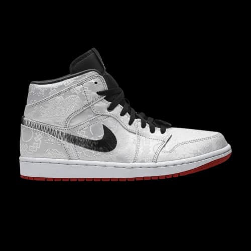 CLOT x Air Jordan 1 Mid 'Fearless' Sample
