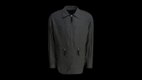 Comme des Garcons Homme Cotton Overshirt Grey