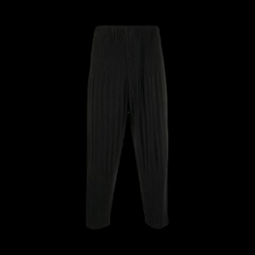 Homme Plissé Issey Miyake Tapered Pleated Pants 'Black'