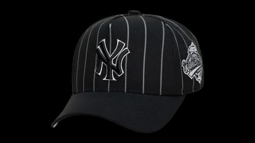 Jay-Z Reasonable Doubt x Mitchell & Ness x New York Yankees Pinstripe Pro Pinch Hat Black