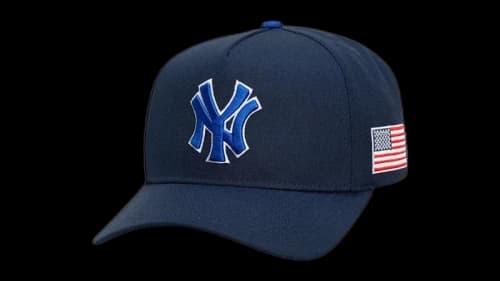 Jay-Z Blueprint x Mitchell & Ness x New York Yankees Pro Pinch Hat Navy