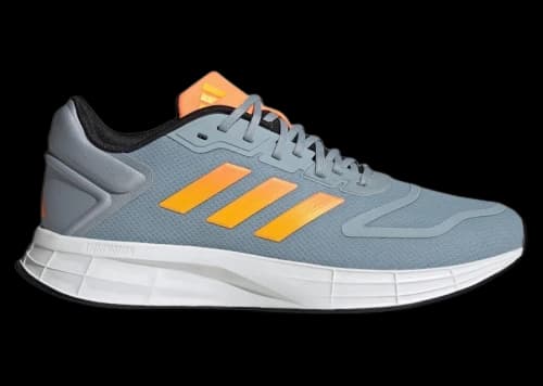 adidas Duramo 10 Light Grey Screaming Orange Solar Gold