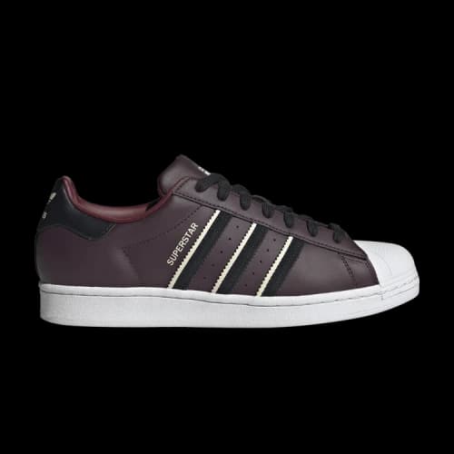 adidas Superstar 'Shadow Maroon Black'