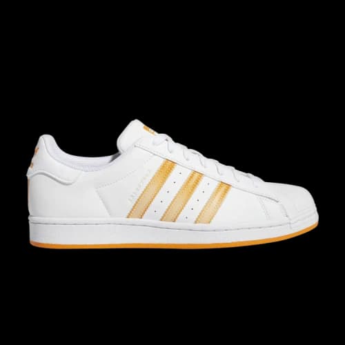 Adidas Superstar White Orange