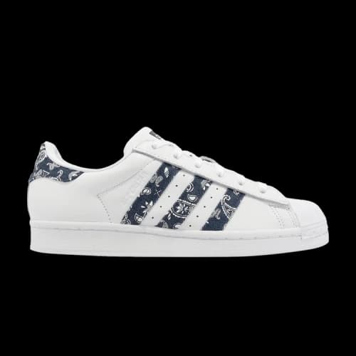 adidas Superstar 'Paisley - White Crew Navy'