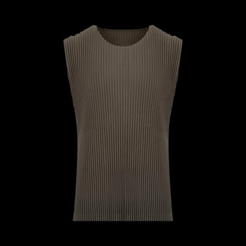 Issey Miyake Tailored Pleats 2 Top 'Mudstone Grey'