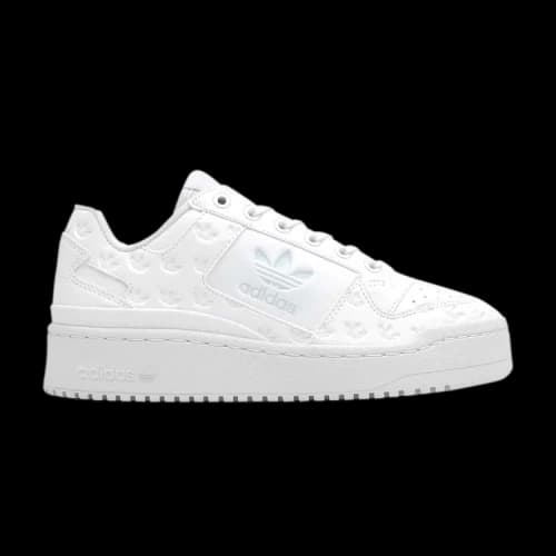 adidas Forum Bold J 'Allover Debossed Trefoils - White'