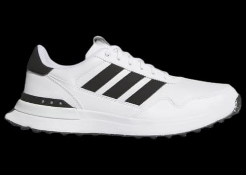 adidas S2G 26 Leather Spikeless Golf White Black