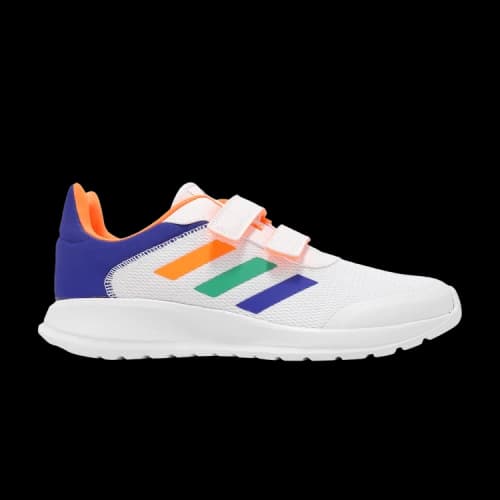 adidas Tensaur Run 2.0 K 'White Orange Lucid Blue'