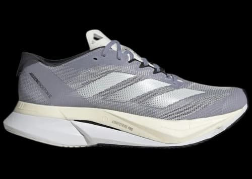 adidas Adizero Boston 12 Silver Violet Cloud White Silver Dawn (Women's)