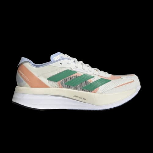 adidas Adizero Boston 11'White Tint Court Green' (Women's)