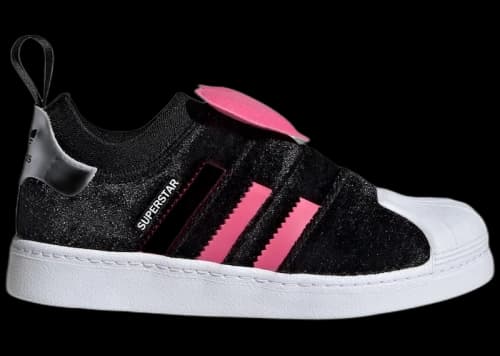 adidas Superstar 360 2.0 Core Black Pulse Magenta Cloud White (PS)