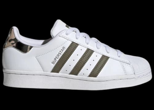 adidas Superstar Cloud White Olive Strata (GS)