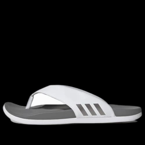adidas Adilette Comfort Flip Flop 'White Grey'