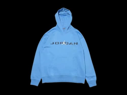 Jordan Essentials Fleece Hoodie Blue/White/Black
