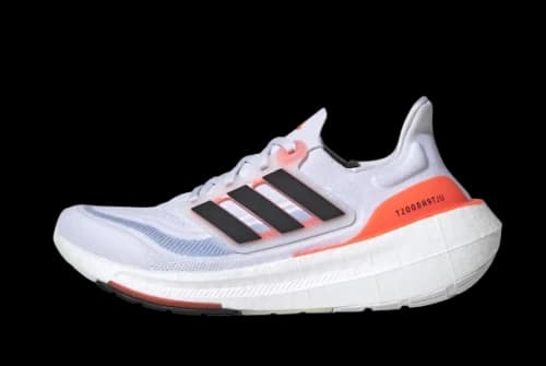 adidas Ultra Boost Light White Black Solar Red (Women's)