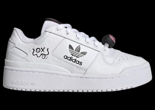 adidas Forum Bold André Saraiva White Black (Women's)