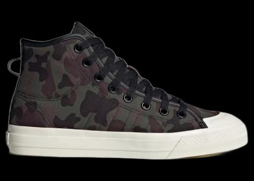 adidas Nizza Hi RF Olive Strata Camo