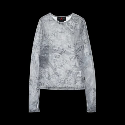 Air Jordan Mesh Long-Sleeve 'Dark Smoke Grey'