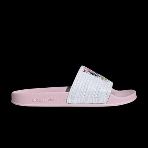 adidas Adilette Slides 'Pink White'