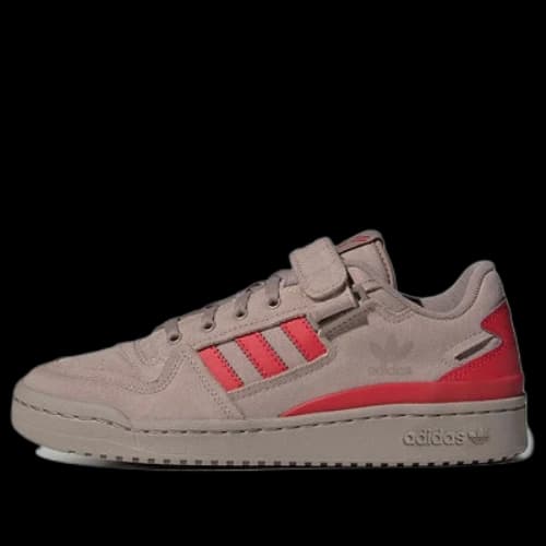 adidas originals Forum Low 'Light Graypink Red'
