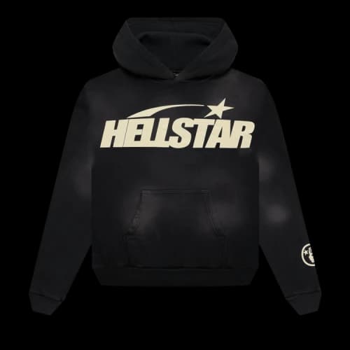 Hellstar Greatest Hits Smoke Uniform Hoodie 'Black'