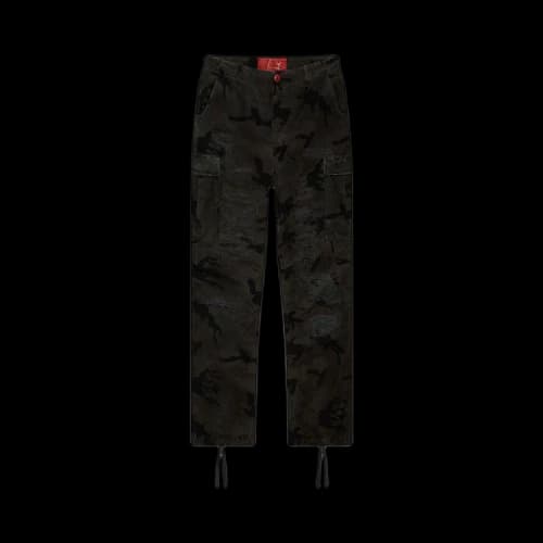 Hellstar Distressed Cargo Pants 'Black'