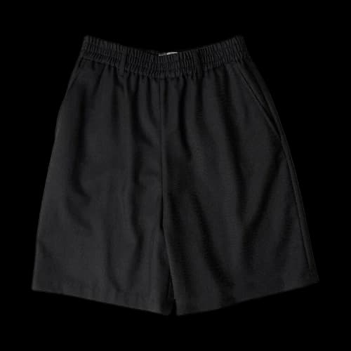 Ami Elasticated Waist Shorts 'Black'