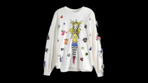Hellstar Down The Paradise Path Longsleeve T-shirt White