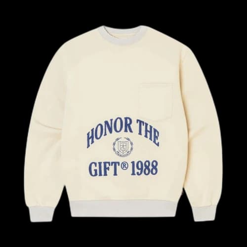 Honor the Gift 1988 Logo Crewneck 'Off White'