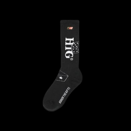 Honor The Gift Lucky Seven Socks 'Black'