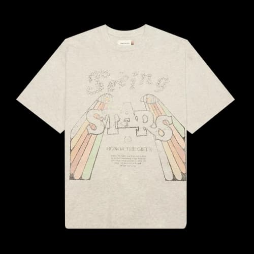 Honor The Gift Seeing Stars T-Shirt 'Oatmeal'