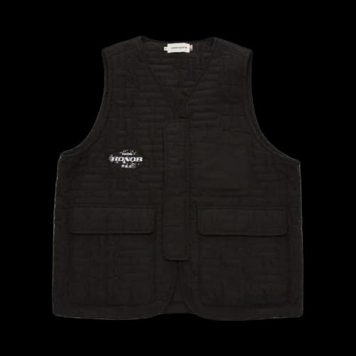 Honor The Gift Quilted Vest 'Black'