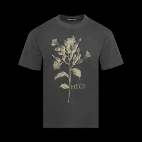 Honor The Gift Tobacco Flower Short-Sleeve Tee 'Black'