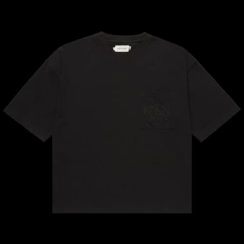Honor The Gift Embroidered Pocket Tee 'Black'