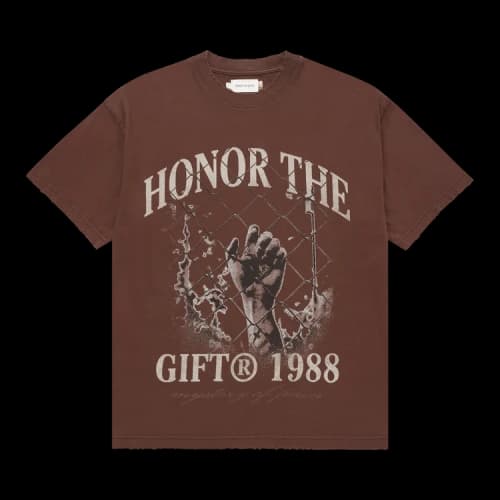Honor The Gift Mystery Of Pain Tee 'Brown'