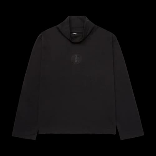 Honor The Gift Stamp Patch Turtleneck 'Black'