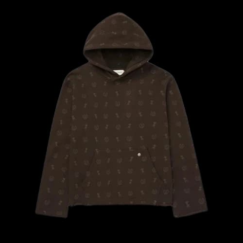 Honor The Gift Raw Edge Hoodie 'Black'