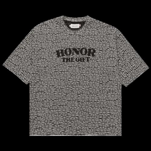 Honor The Gift Stripe Box T-Shirt 'Black'