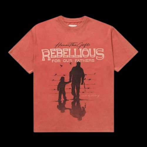 Honor The Gift Rebellious For Our Fathers Tee 'Brick'
